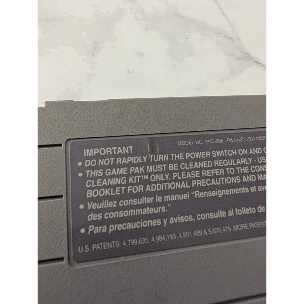 Super Play Action Football Super Nintendo Entertainment System 1992 Tested